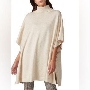Great Jones Beige Knit Poncho